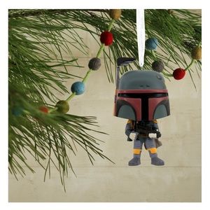 Star Wars The Mandalorian Bobafett Special Edition Holiday Ornament NIB